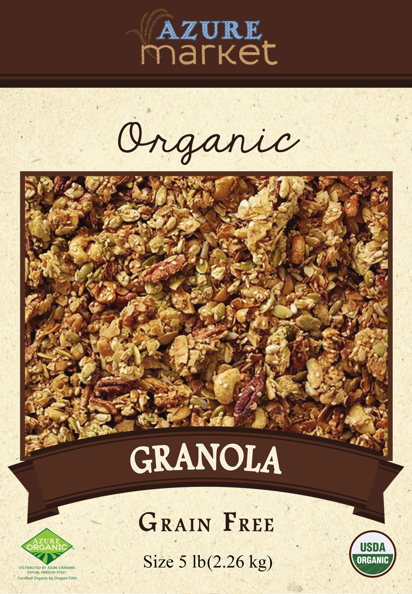 Granola, Grain Free, Organic