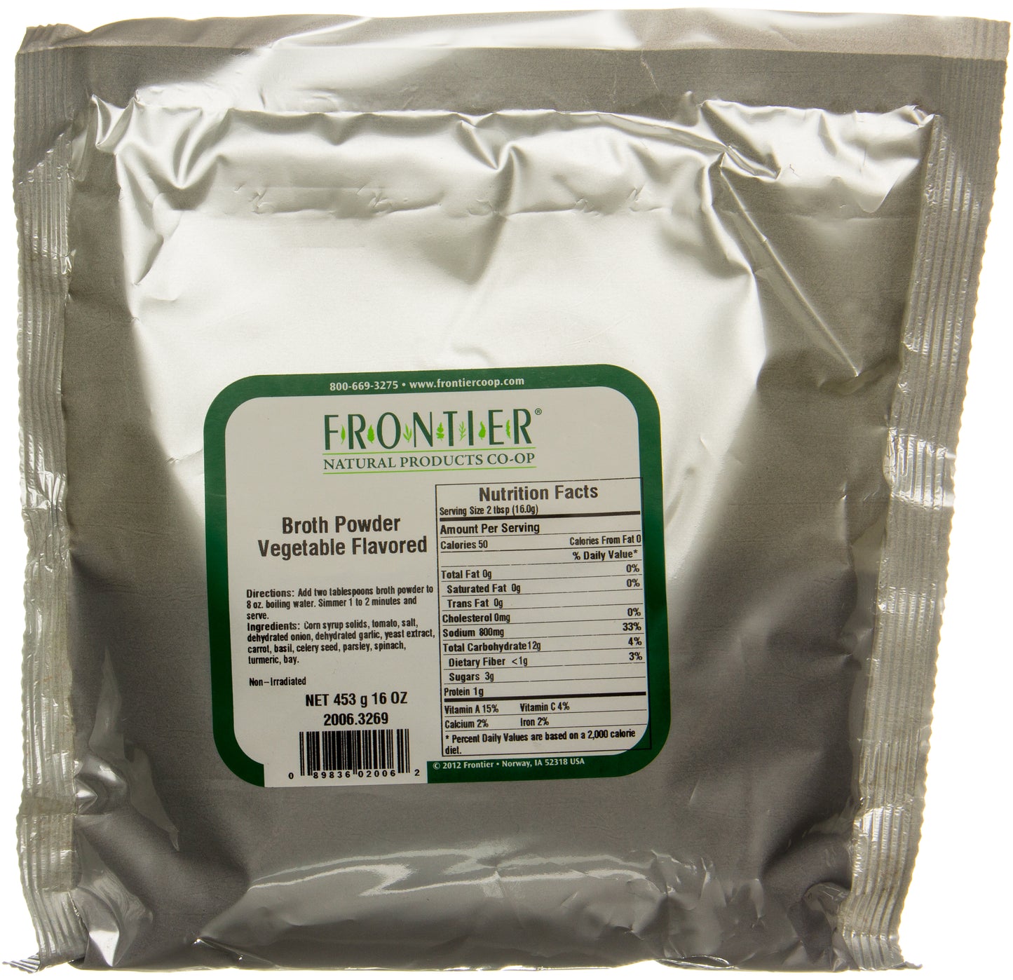 Vegetable Flavored Broth