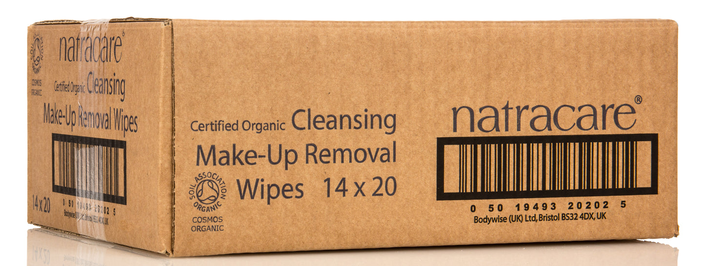 Make-up Removal Cleansing Wipes, Organic