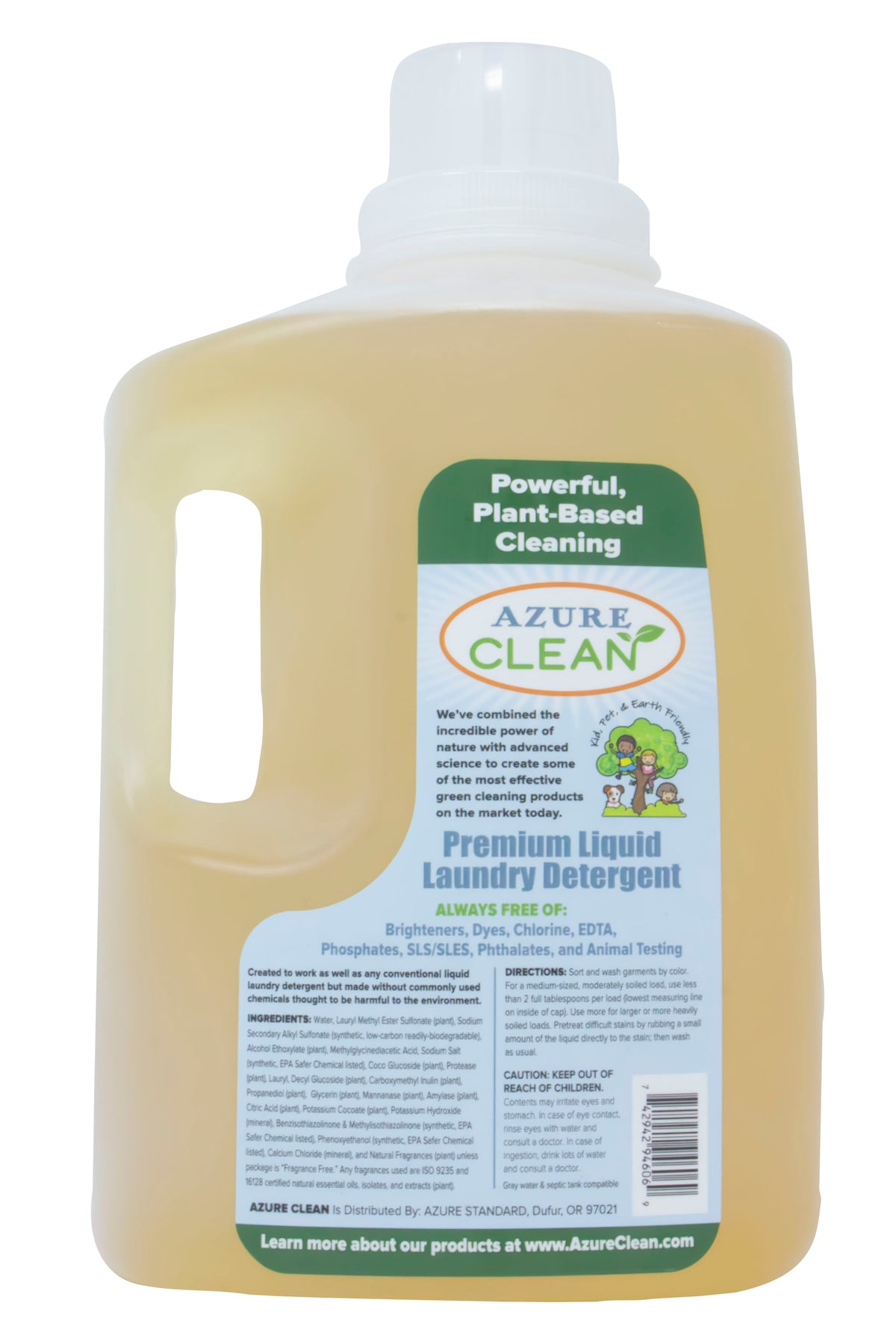 Premium Laundry Liquid (Hot & Cold), Fragrance Free