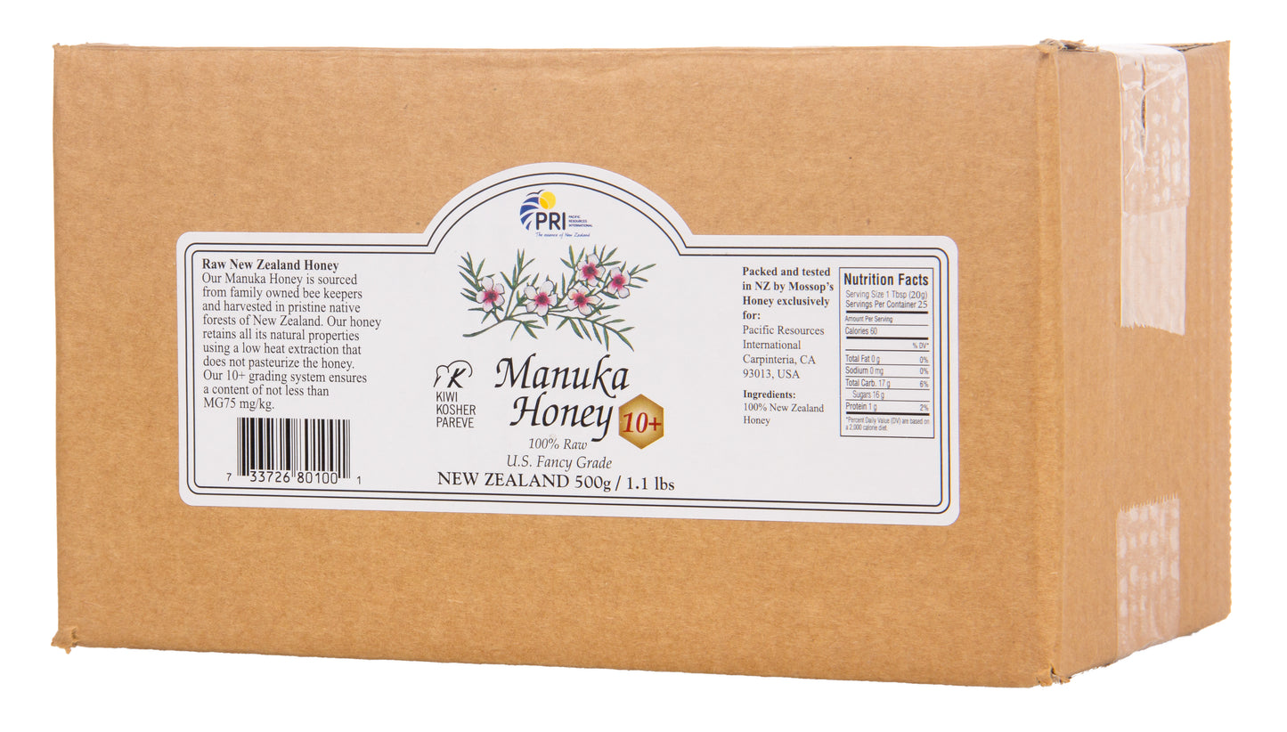 Manuka Honey 10+, Raw