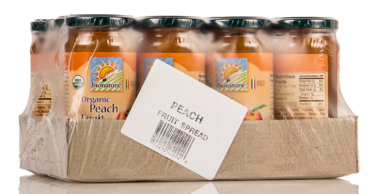 Peach Fruit Spread, Organic