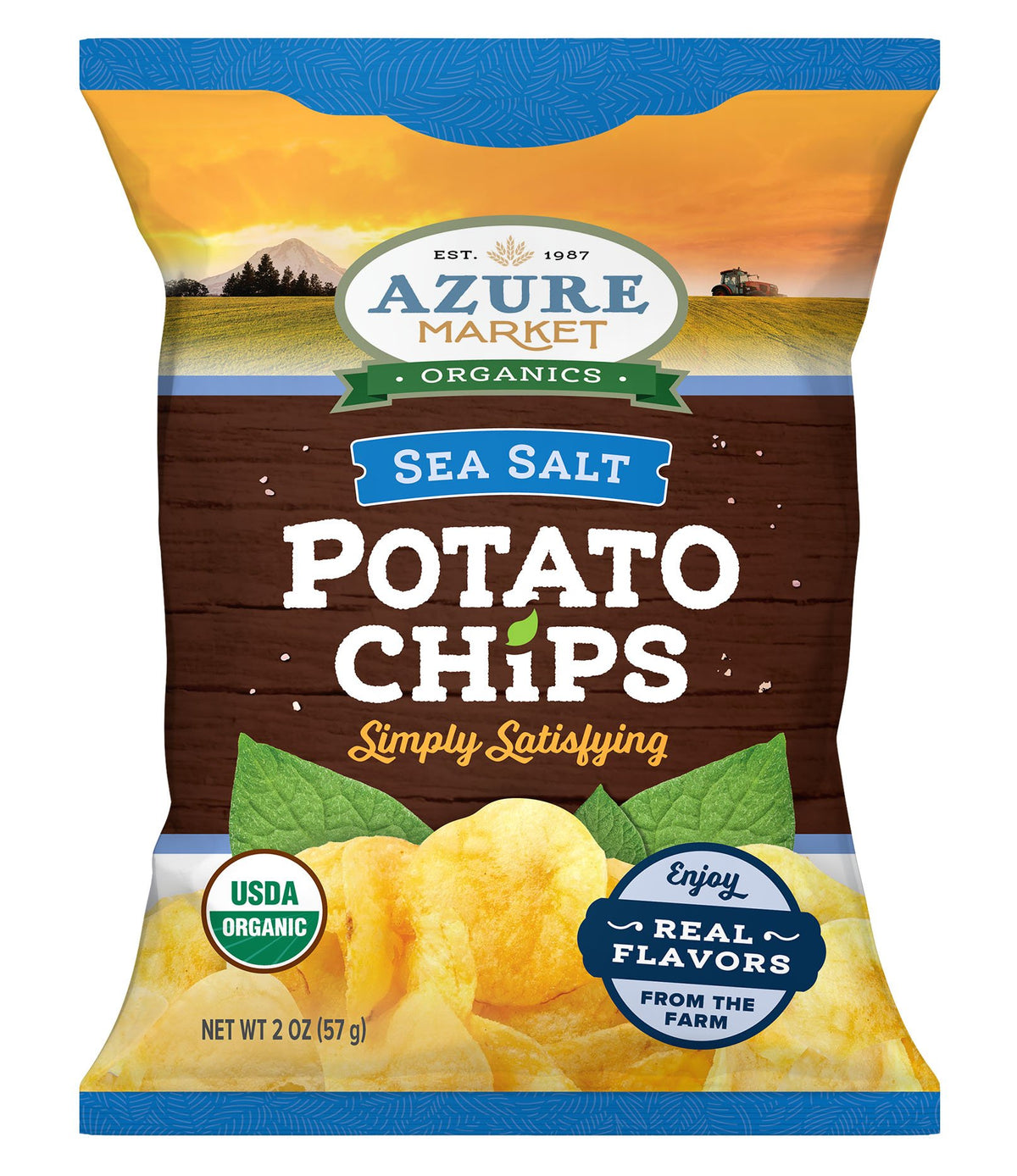 Potato Chips, Salted, Organic