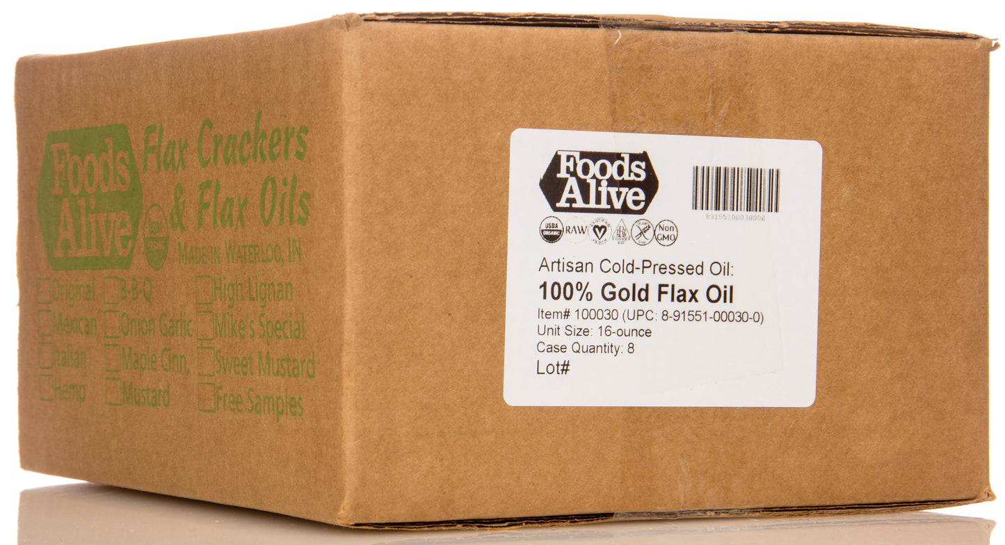 Golden Flax Oil, Organic