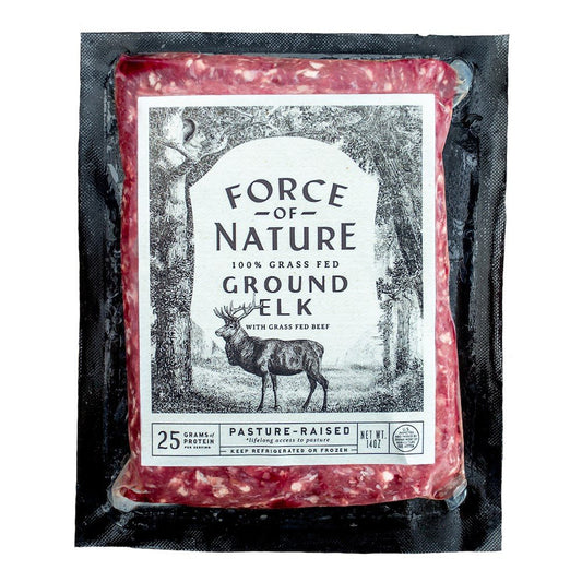 Ground Elk, Grass-Fed, Frozen