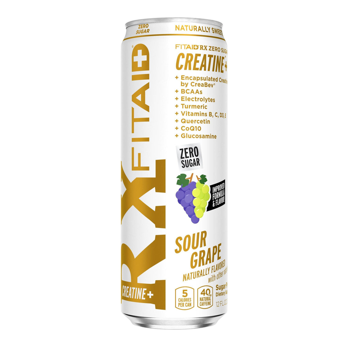 RX Creatine, Zero Sugar, Sour Grape