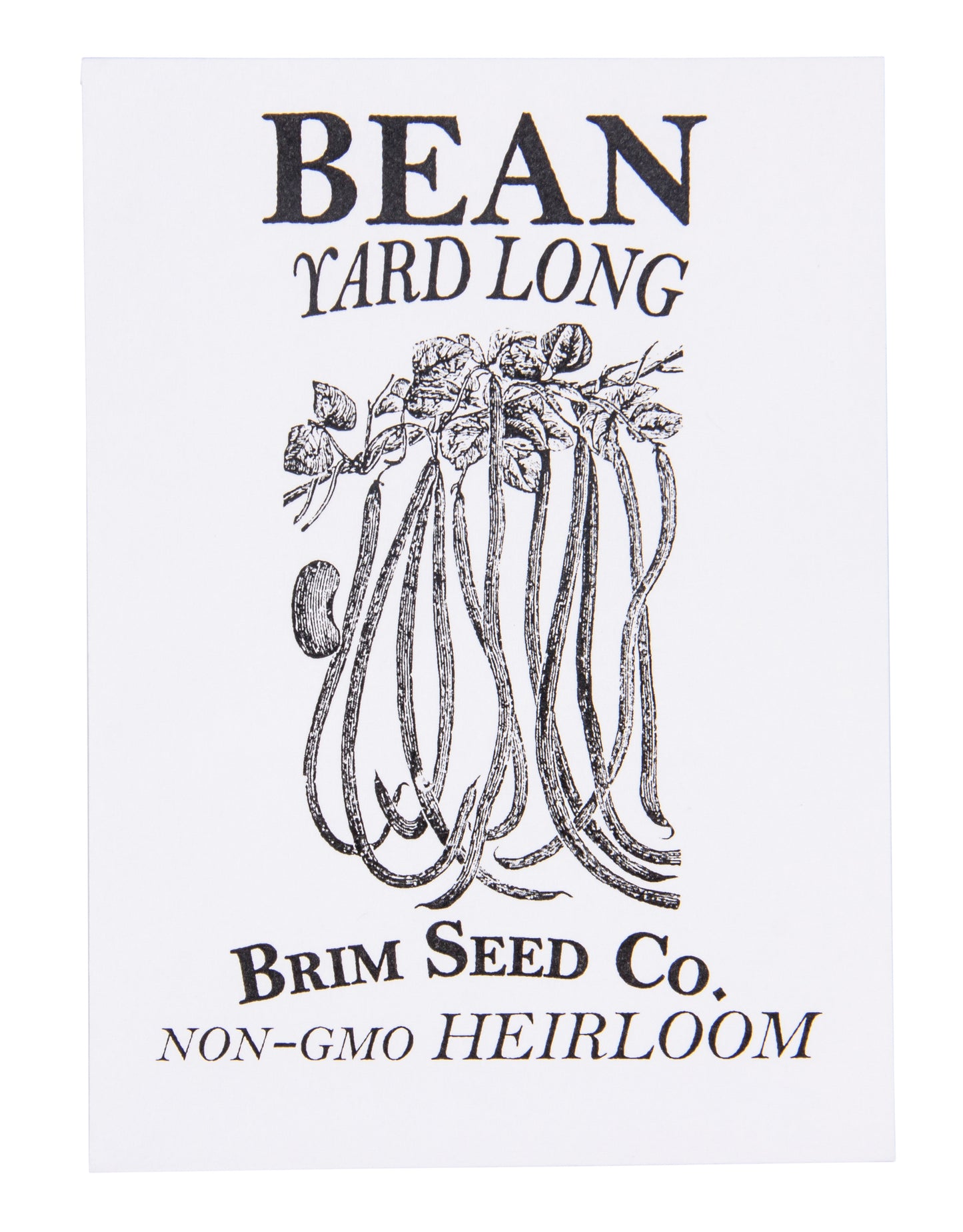 Bean, Yard Long Heirloom Seed