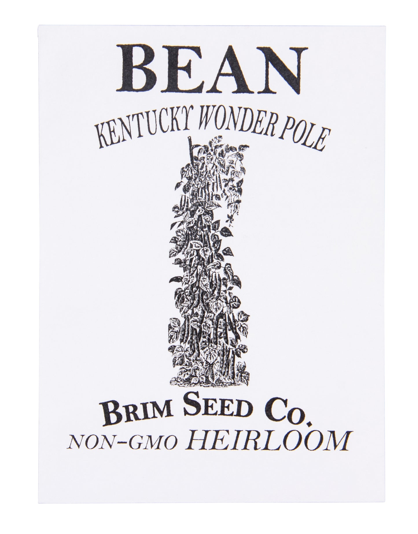 Bean, Kentucky Wonder Pole Seed