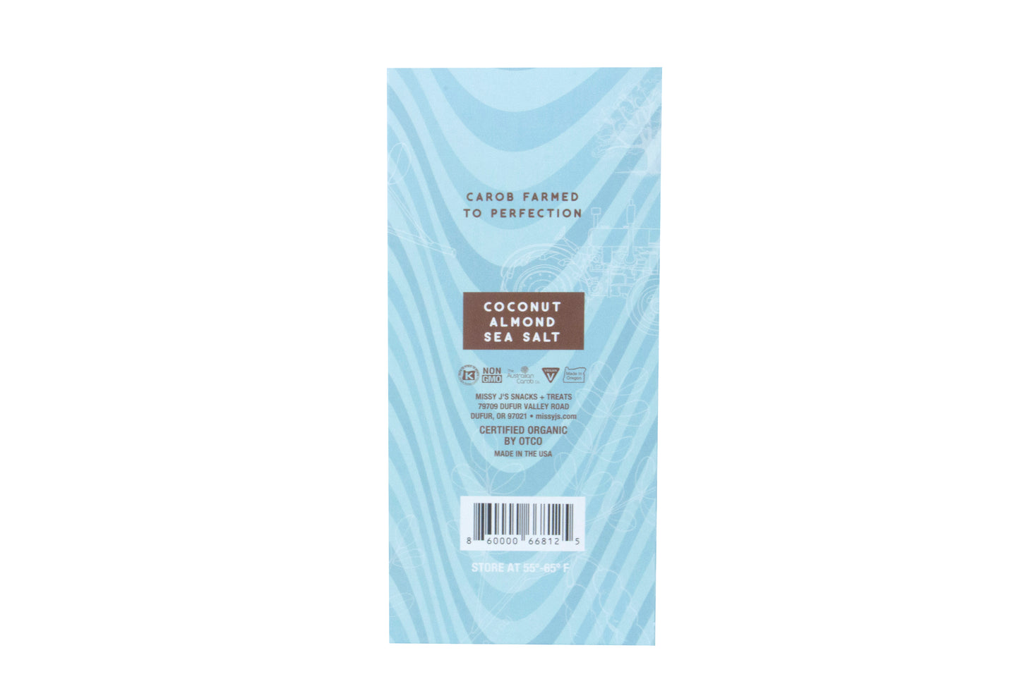 Carob Candy Bar, Coconut Almond, Organic