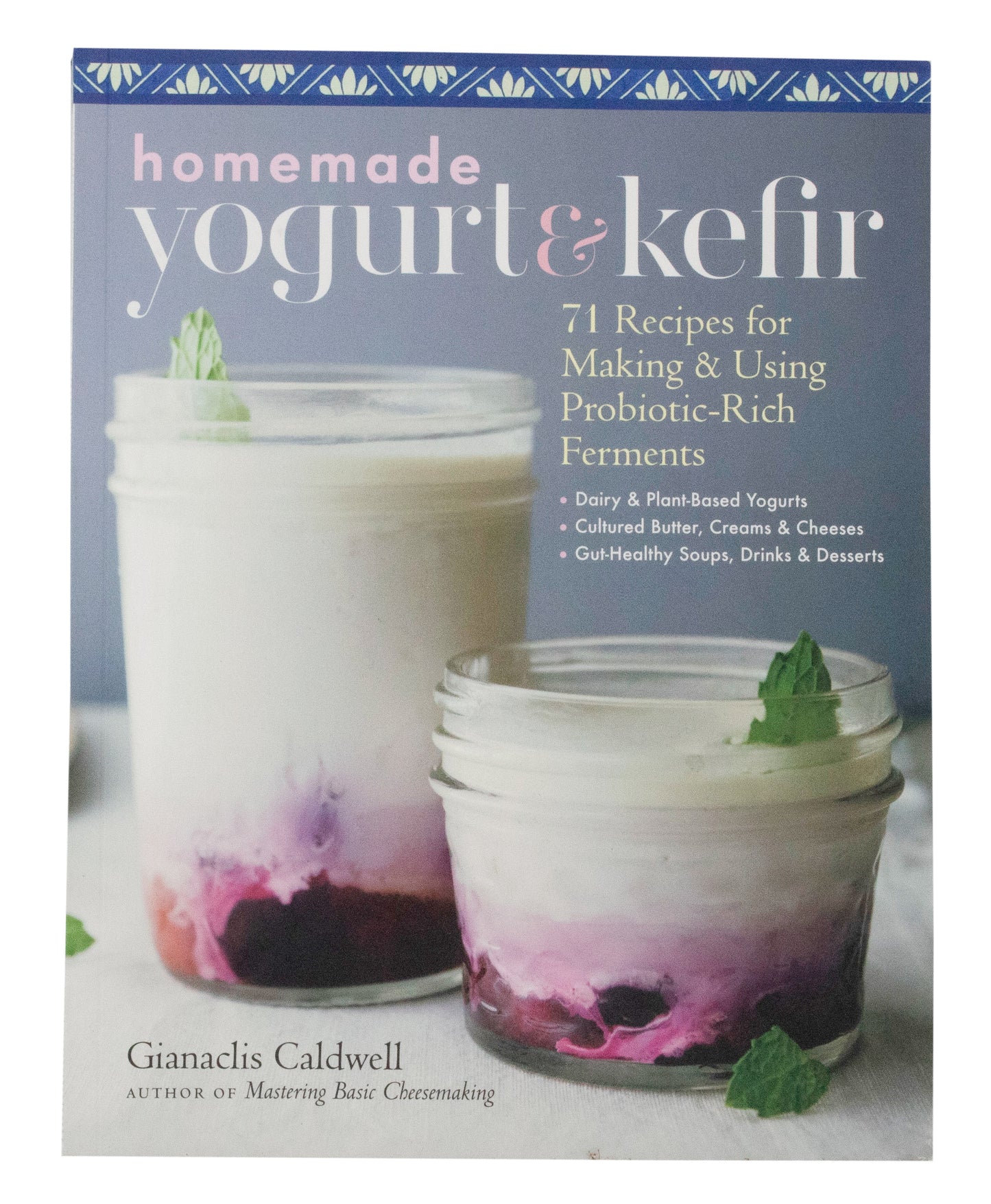 Homemade Yogurt and Kefir, 71 Recipes for Making & Using Probiotic-Rich Ferments