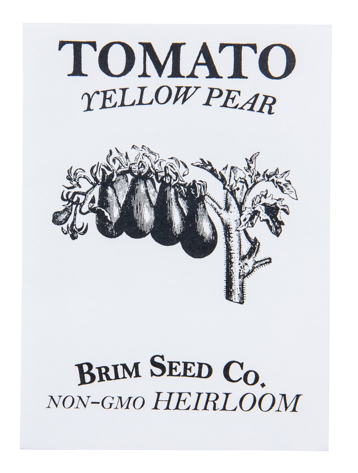 Tomato, Yellow Pear Heirloom Seed