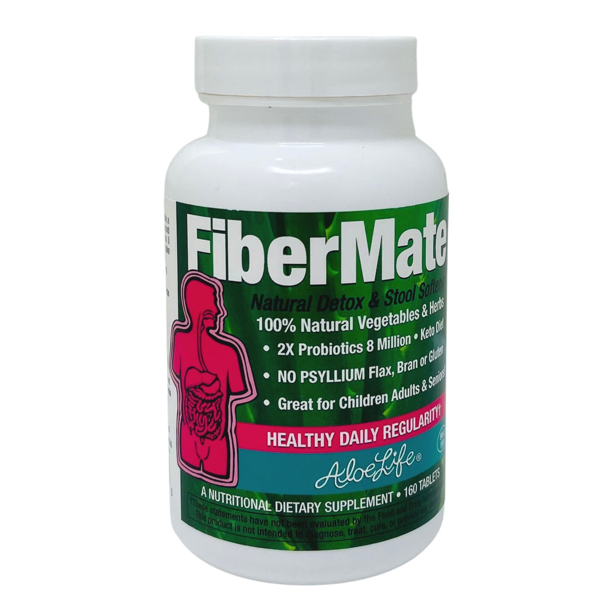 Fiber Mate Tablets, Natural Detox & Stool Softener