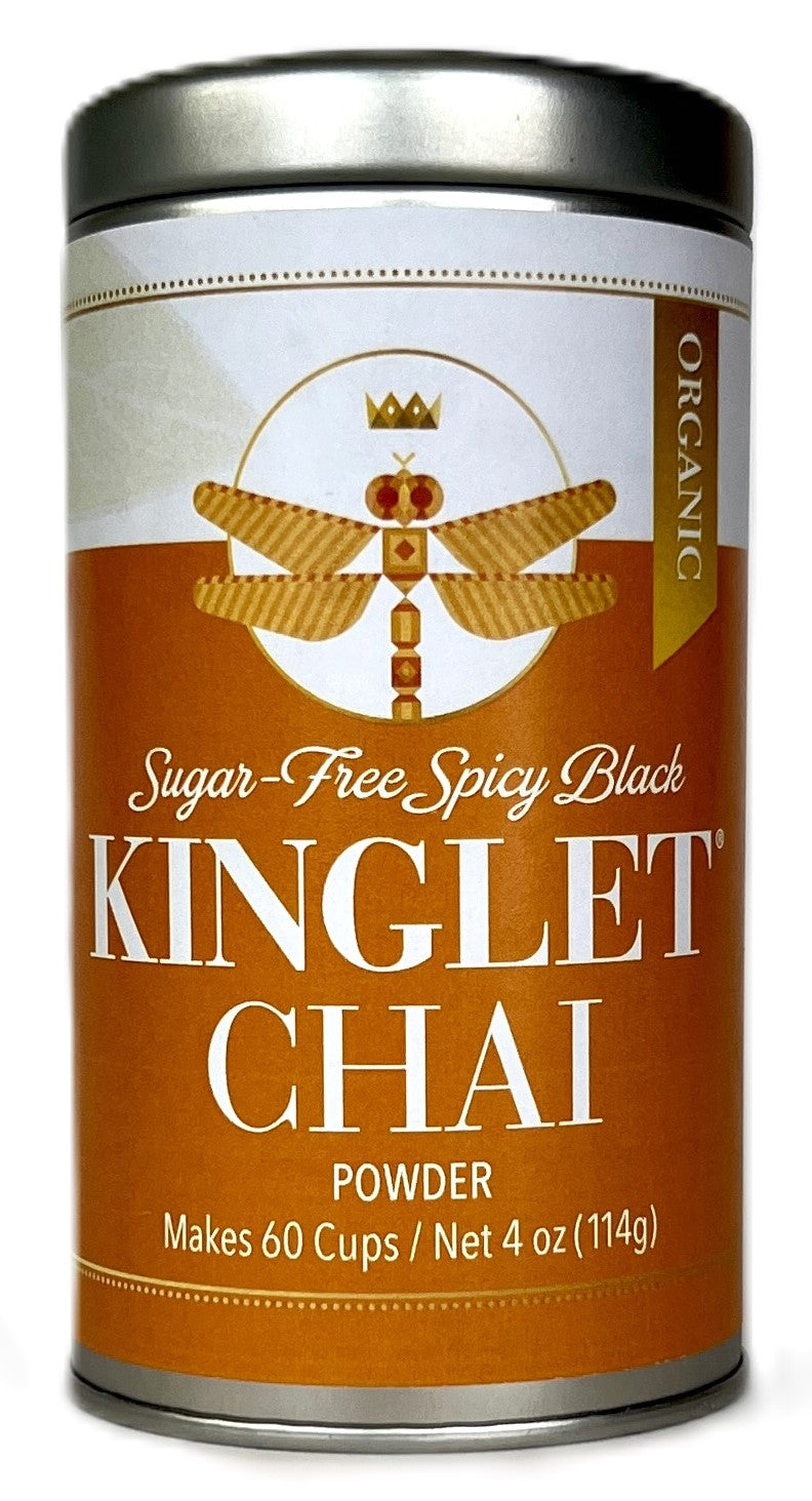 Black Chai Powder, Spicy, Sugar Free, Organic