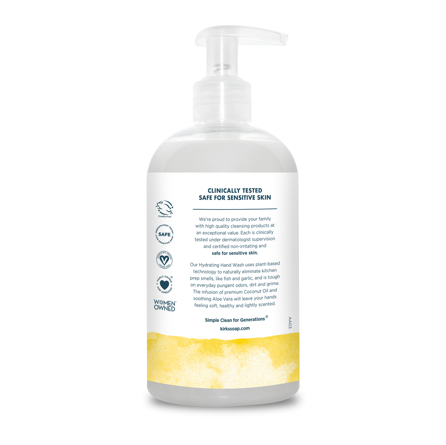 Hand Soap, Hydrating & Odor Neutralizing, Lemon & Eucalyptus