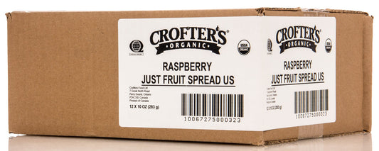 Raspberry Just Fruit Spread, Organic