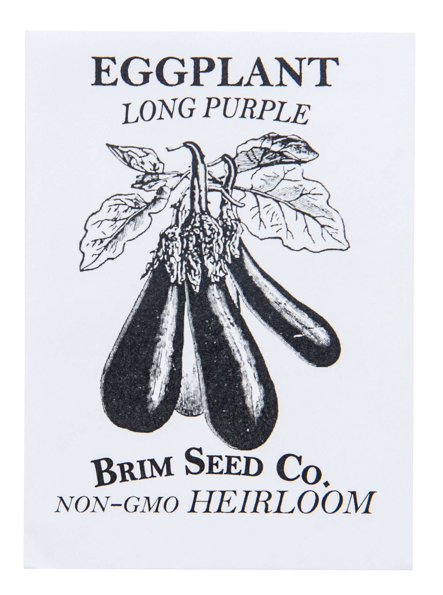 Eggplant, Long Purple Seed