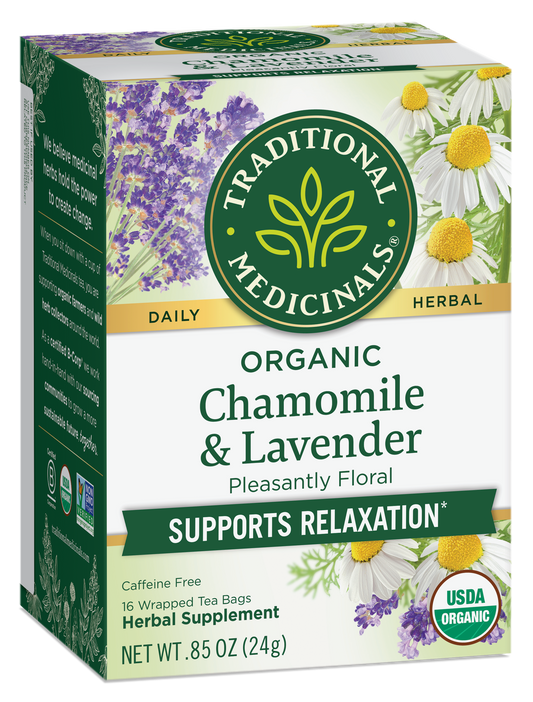 Chamomile with Lavender Tea, Organic