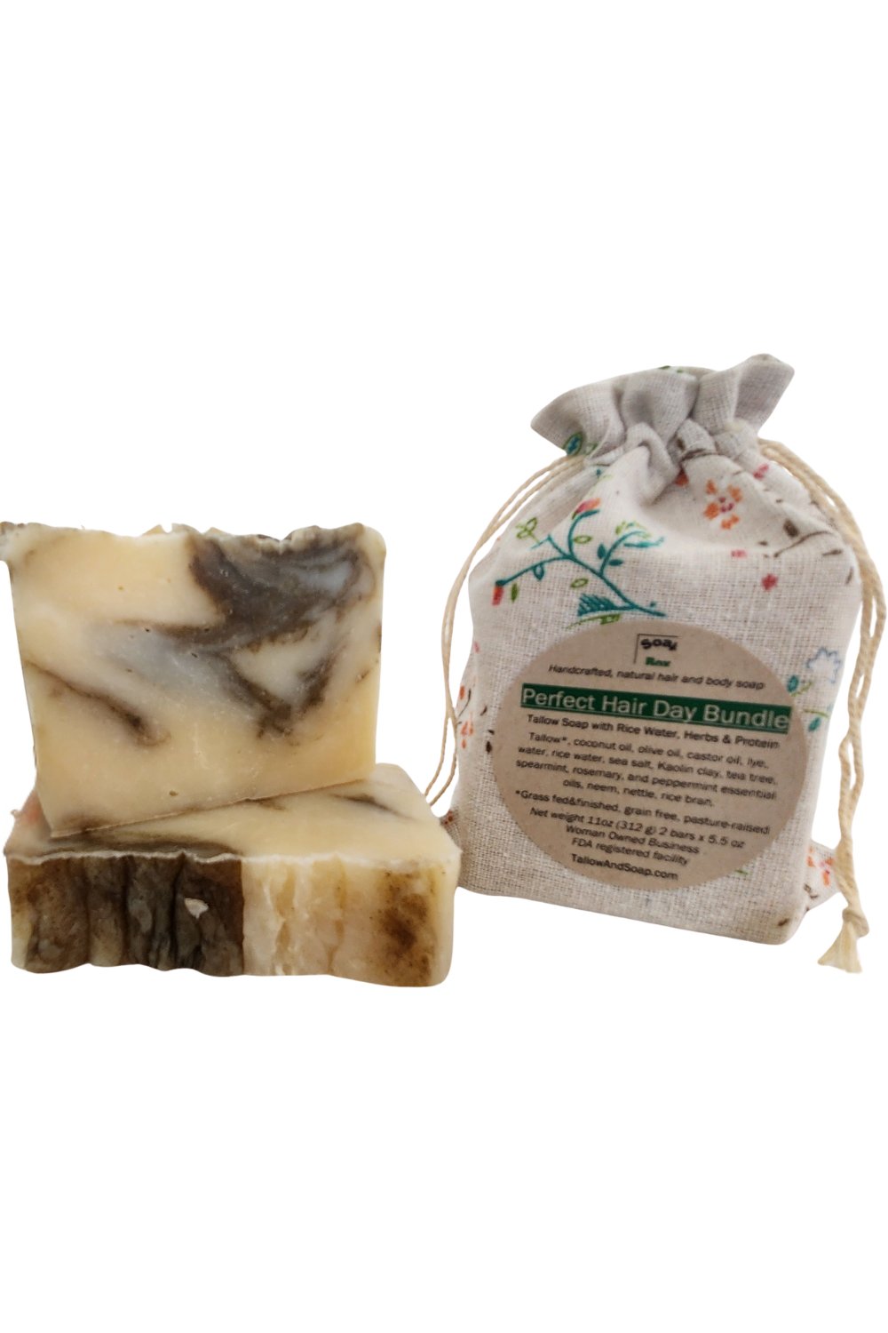 Tallow Soap Bundle, Perfect Hair Day