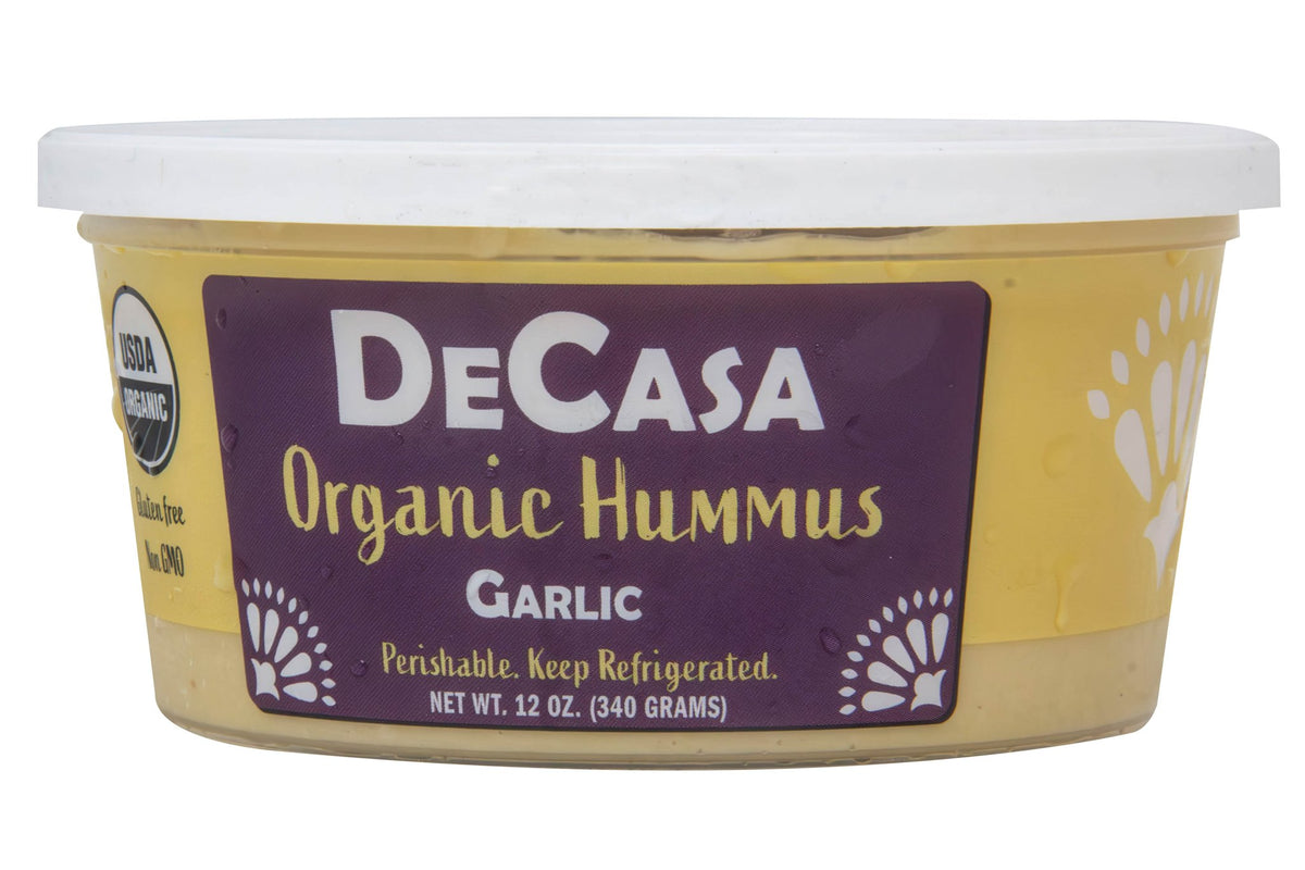 Hummus, Garlic, Organic