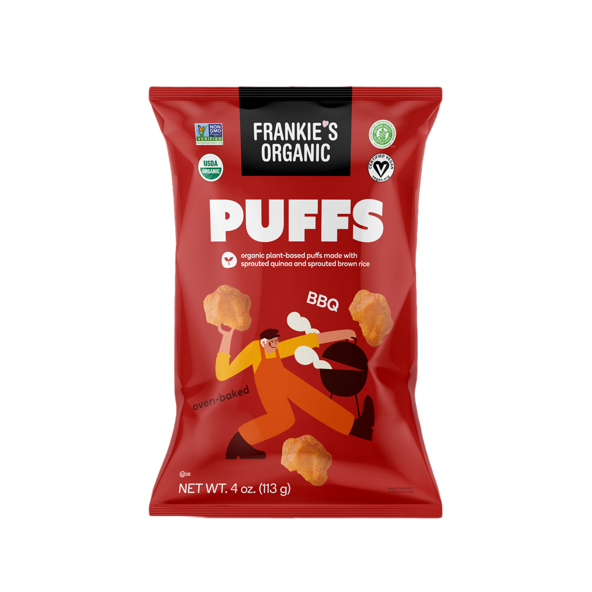 Puffs, BBQ, Organic
