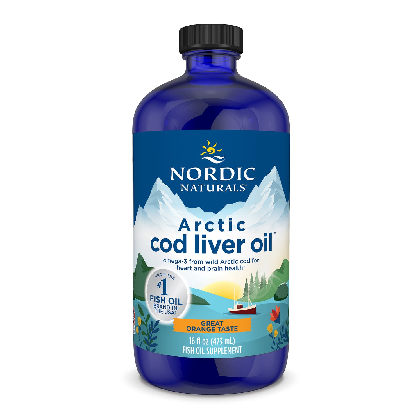 Arctic Cod Liver Oil, Orange