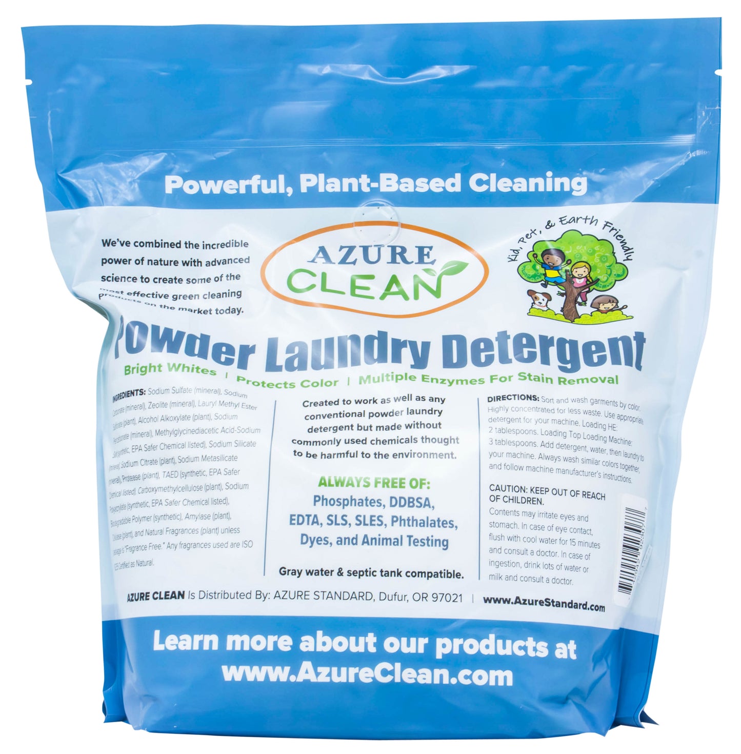Powder Laundry Detergent (Hot & Cold), Fragrance Free