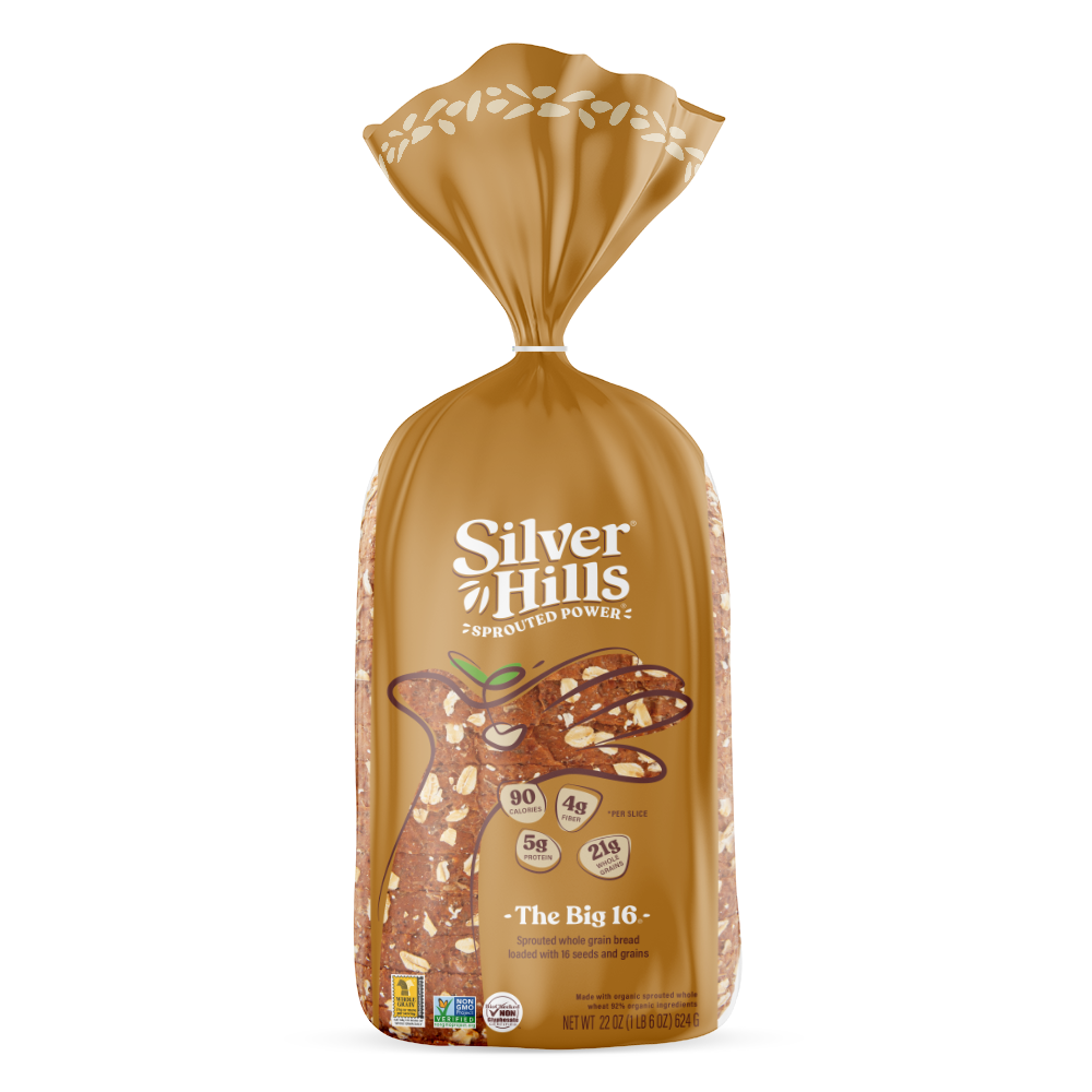 Bread, Big 16 Sprouted Whole Grain, Frozen
