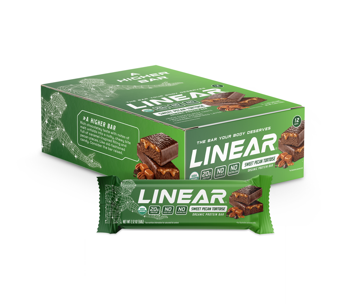 Protein Bar, Sweet Pecan Tortoise, Organic