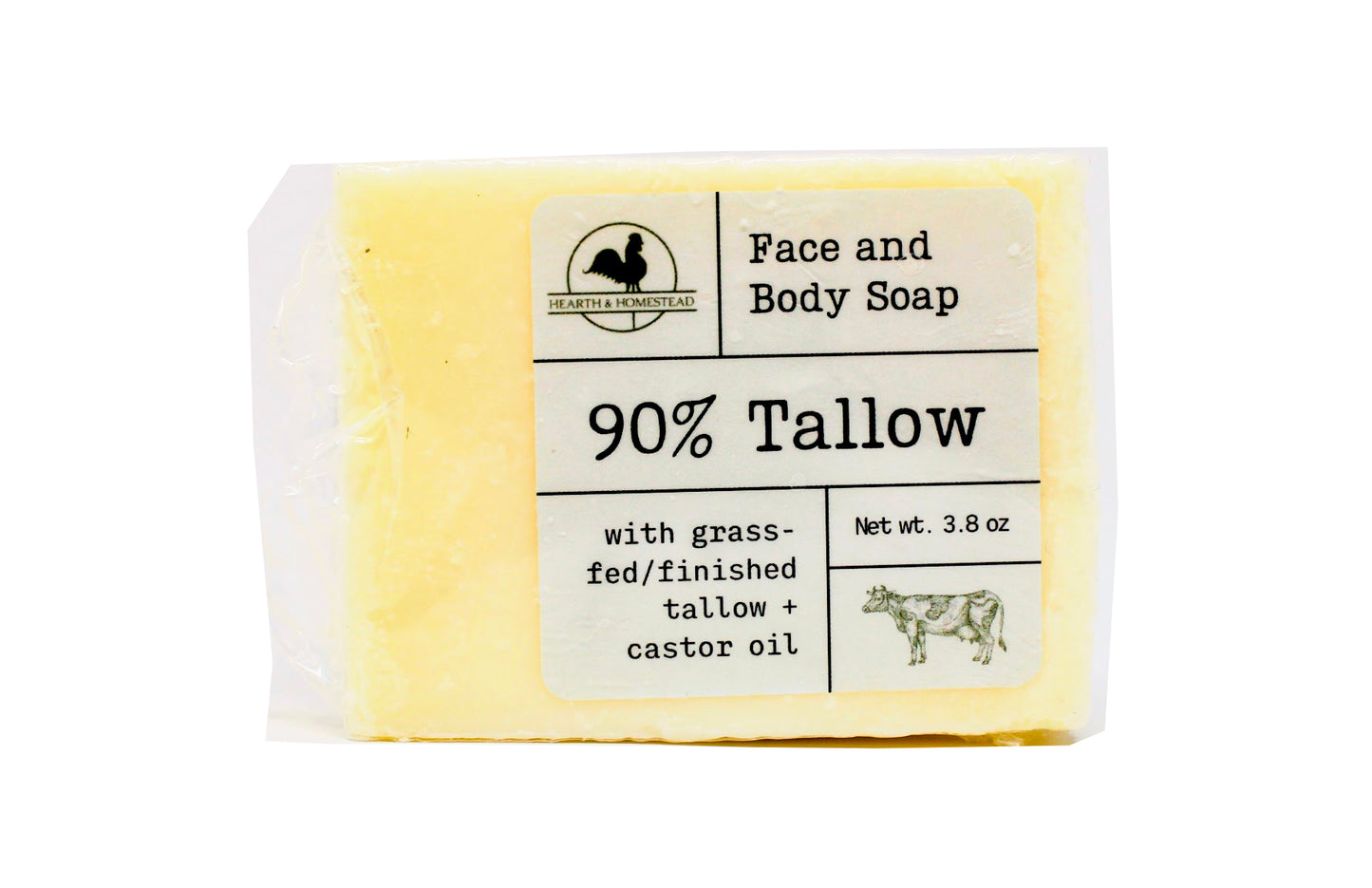 90% Tallow Face and Body Soap