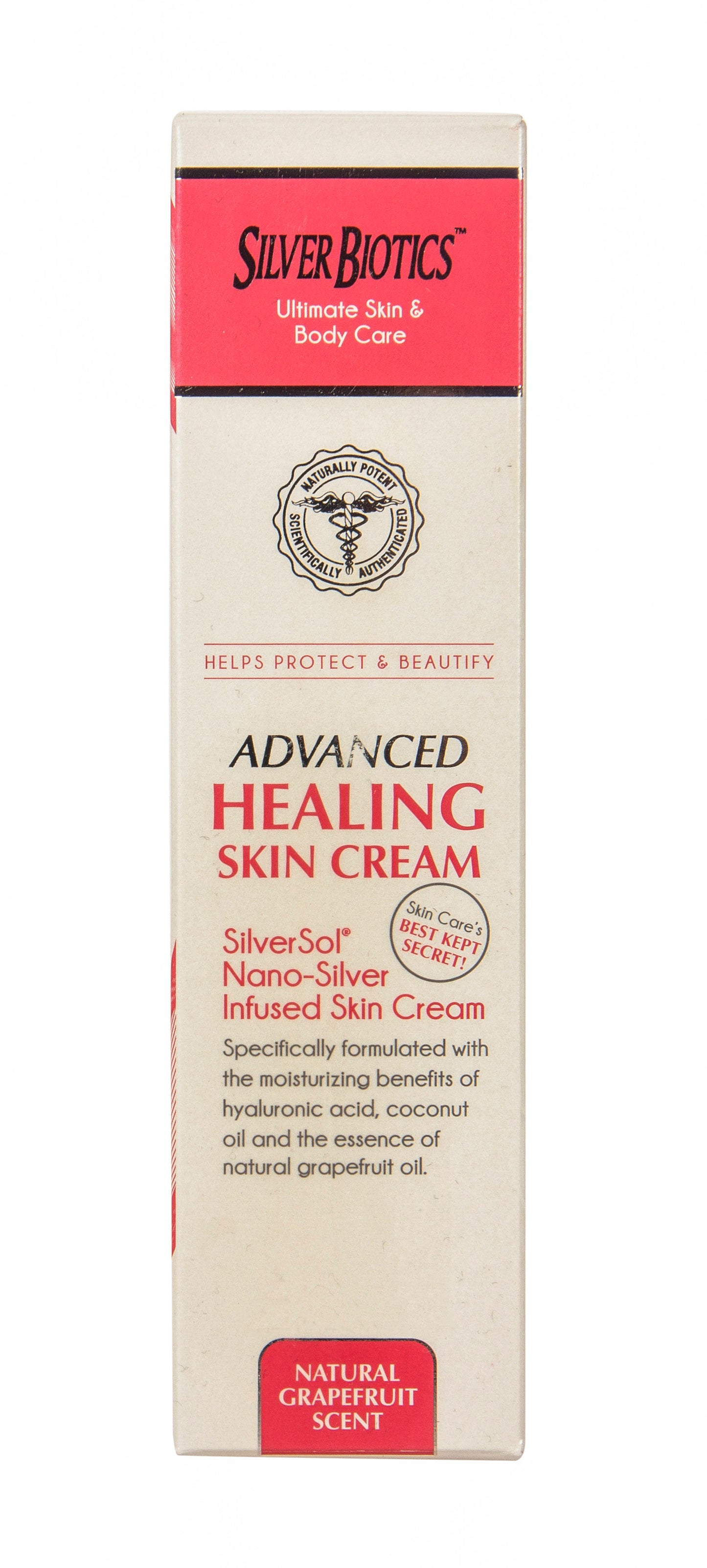 Silver Biotics Advanced Healing Skin Cream, Grapefruit