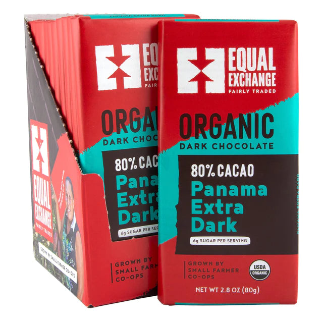 *Chocolate Bar, Panama, Extra Dark 80%, Organic