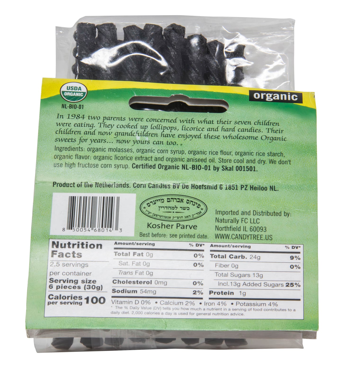 Licorice Twists, Organic