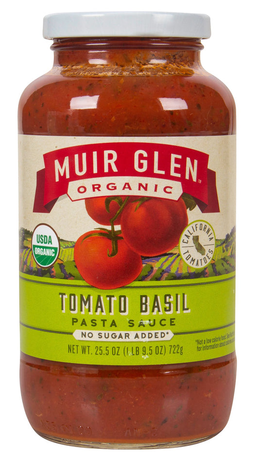 Pasta Sauce, Tomato Basil, Organic