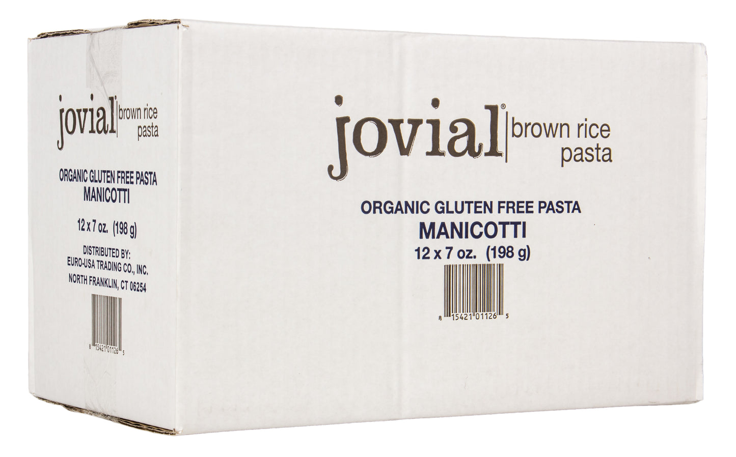 Pasta, Brown Rice, Manicotti, GF, Organic