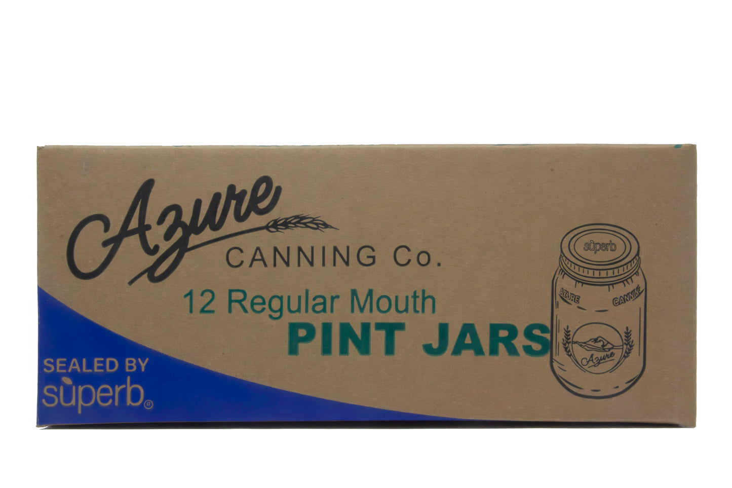 Canning Jars, Pint, Regular (with lids & bands)
