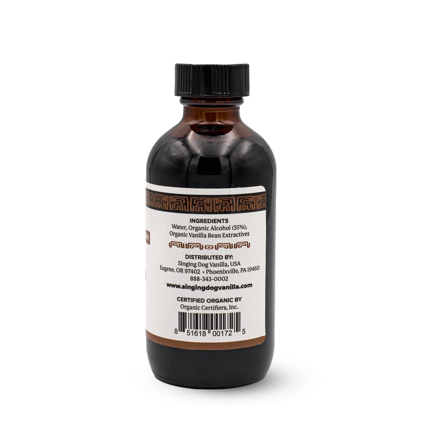 Vanilla Extract, Pure, Double Strength, Organic