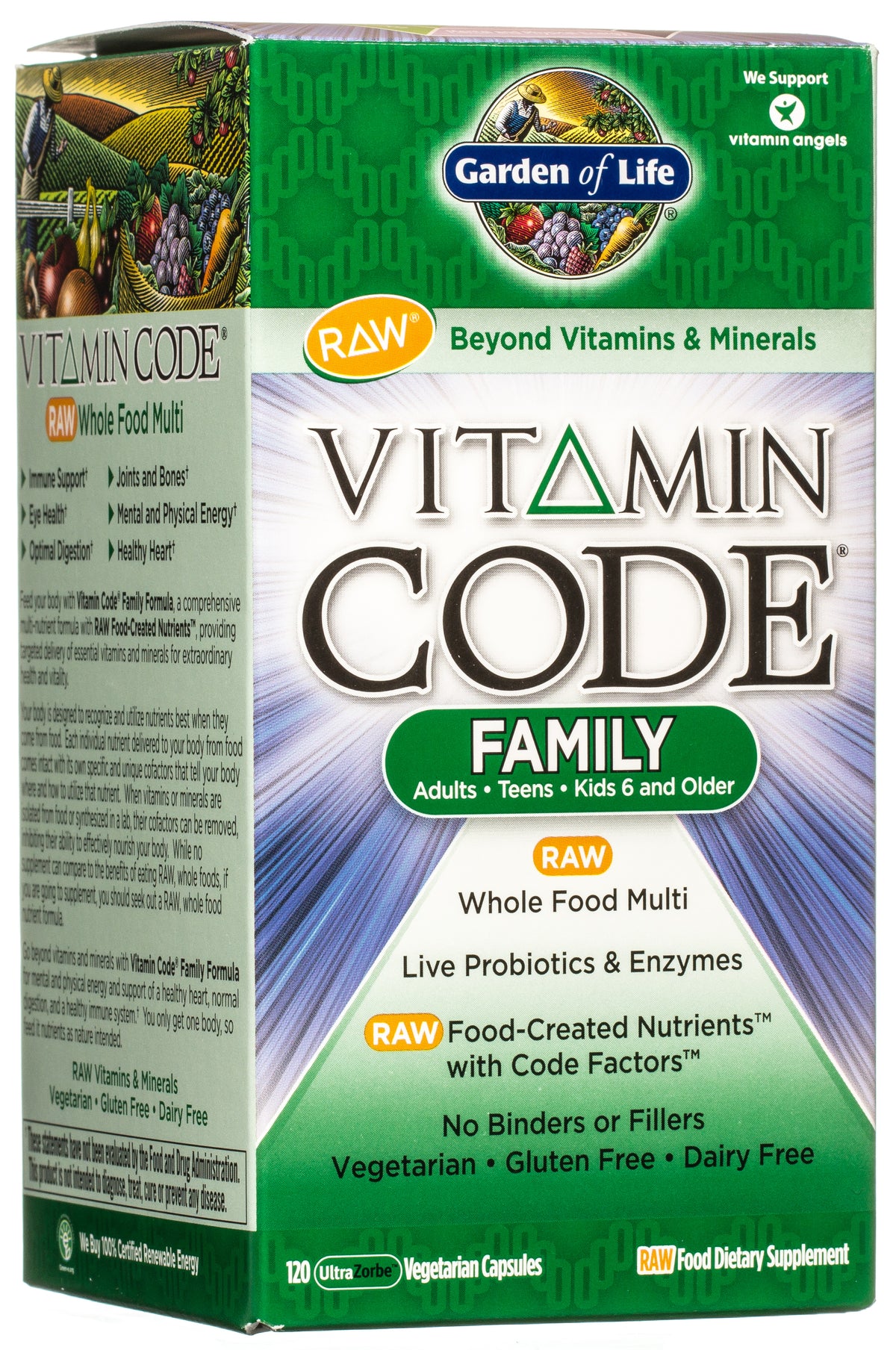 Vitamin Code, Family