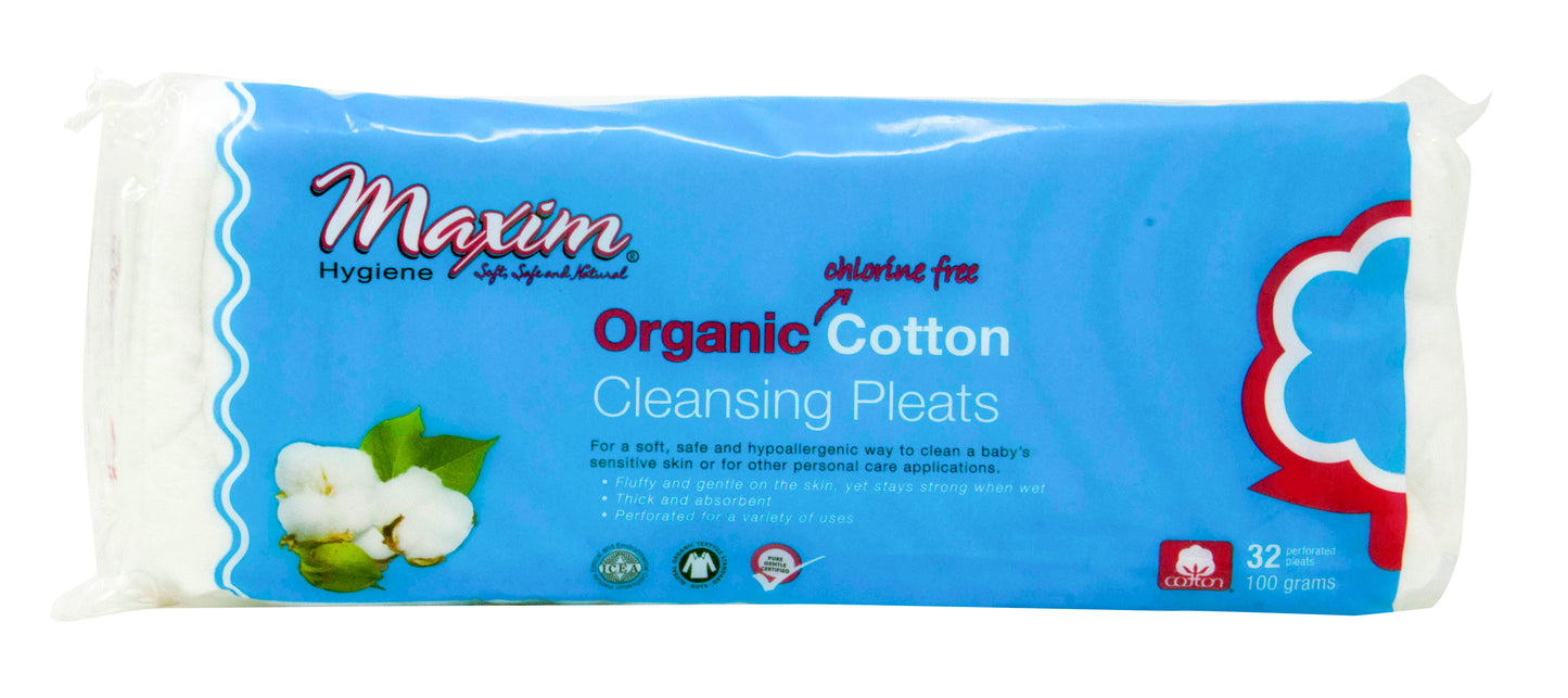 Cotton Wool Pleats, Organic