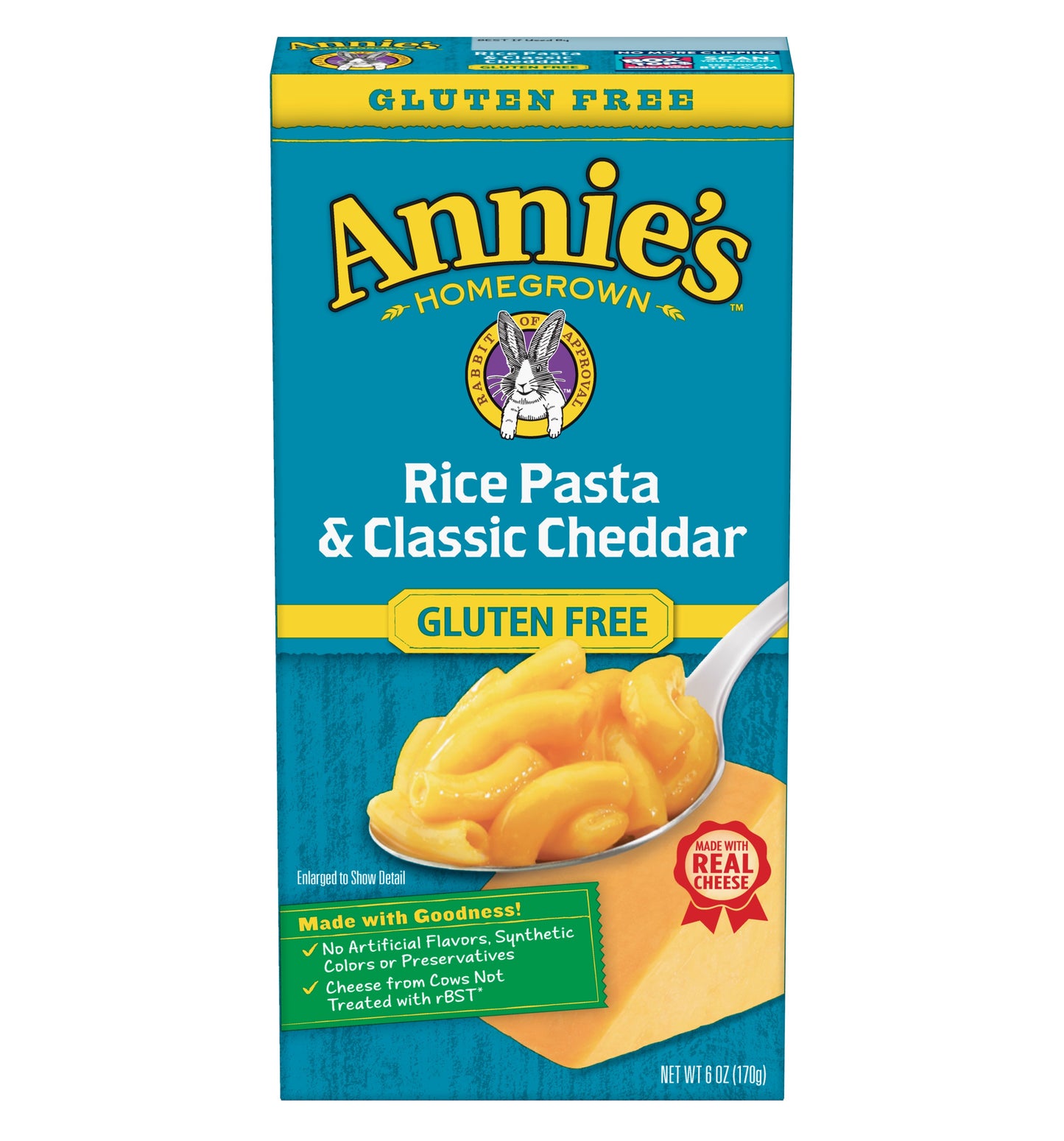 Macaroni & Cheese, Rice Pasta & Cheddar, Gluten Free