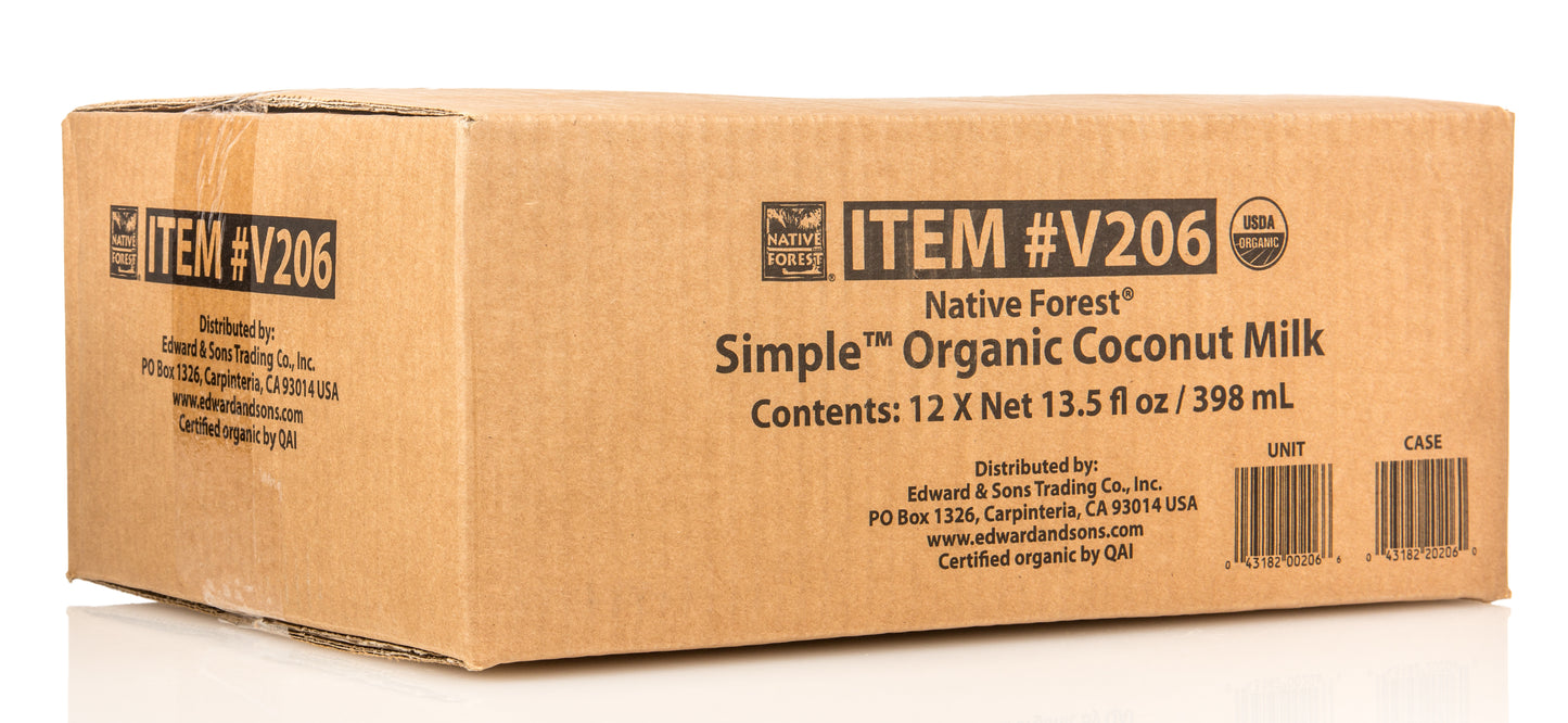 Coconut Milk, Simple, Organic