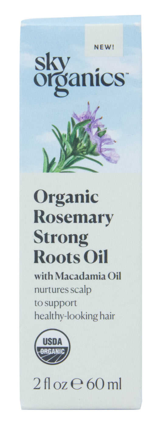 Oil, Rosemary Strong Roots, Organic