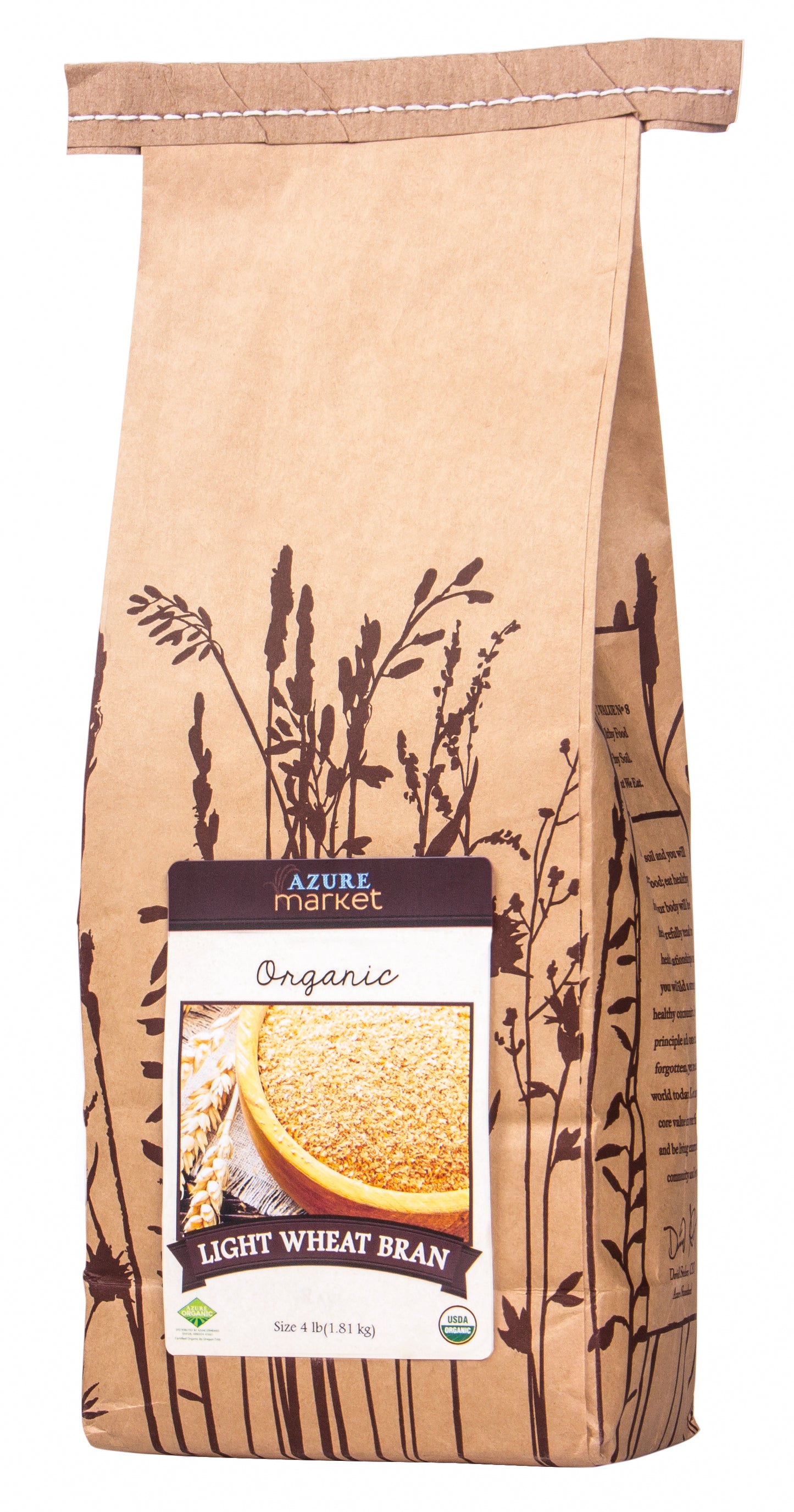 Wheat Bran, Light, Organic