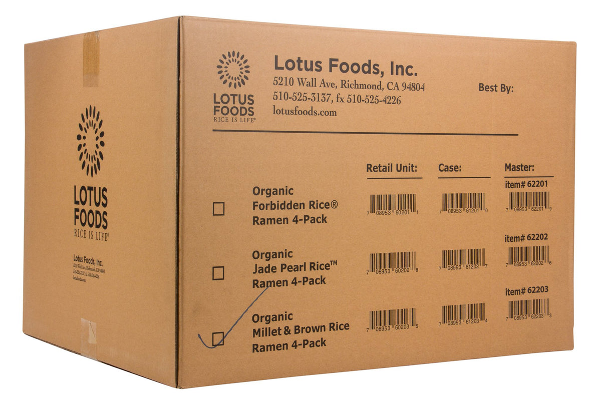 Millet & Brown Rice Ramen, Family Pack, Organic