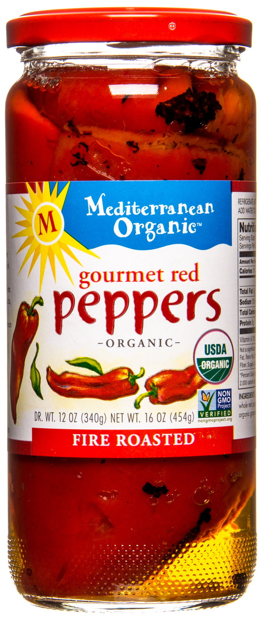 Roasted Red Peppers, Organic