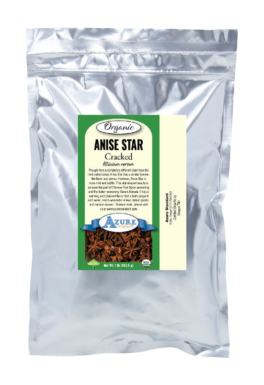 Anise Star Cracked, Organic