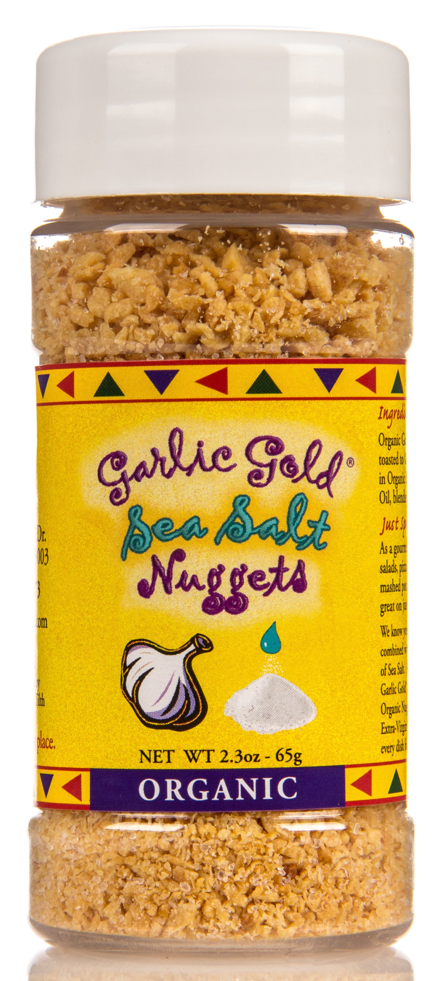 Garlic Sea Salt Nuggets, Organic
