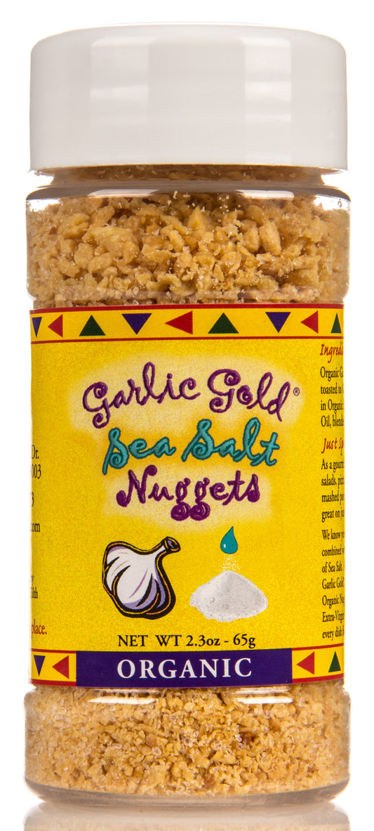 Garlic Sea Salt Nuggets, Organic