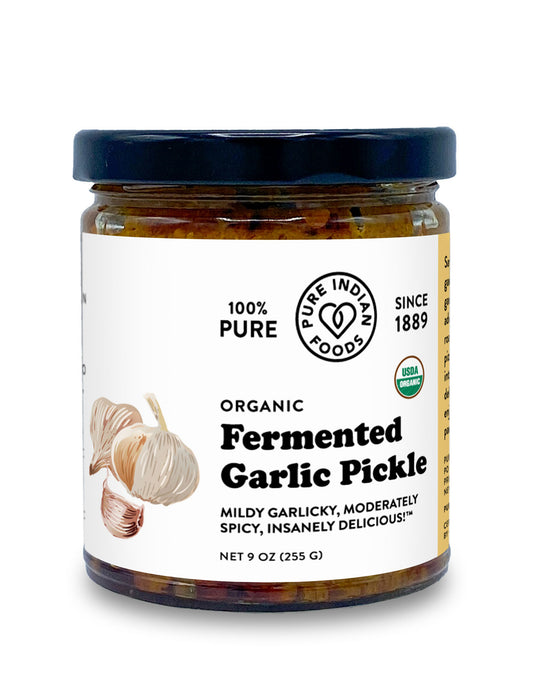 Fermented Garlic Pickle, Organic