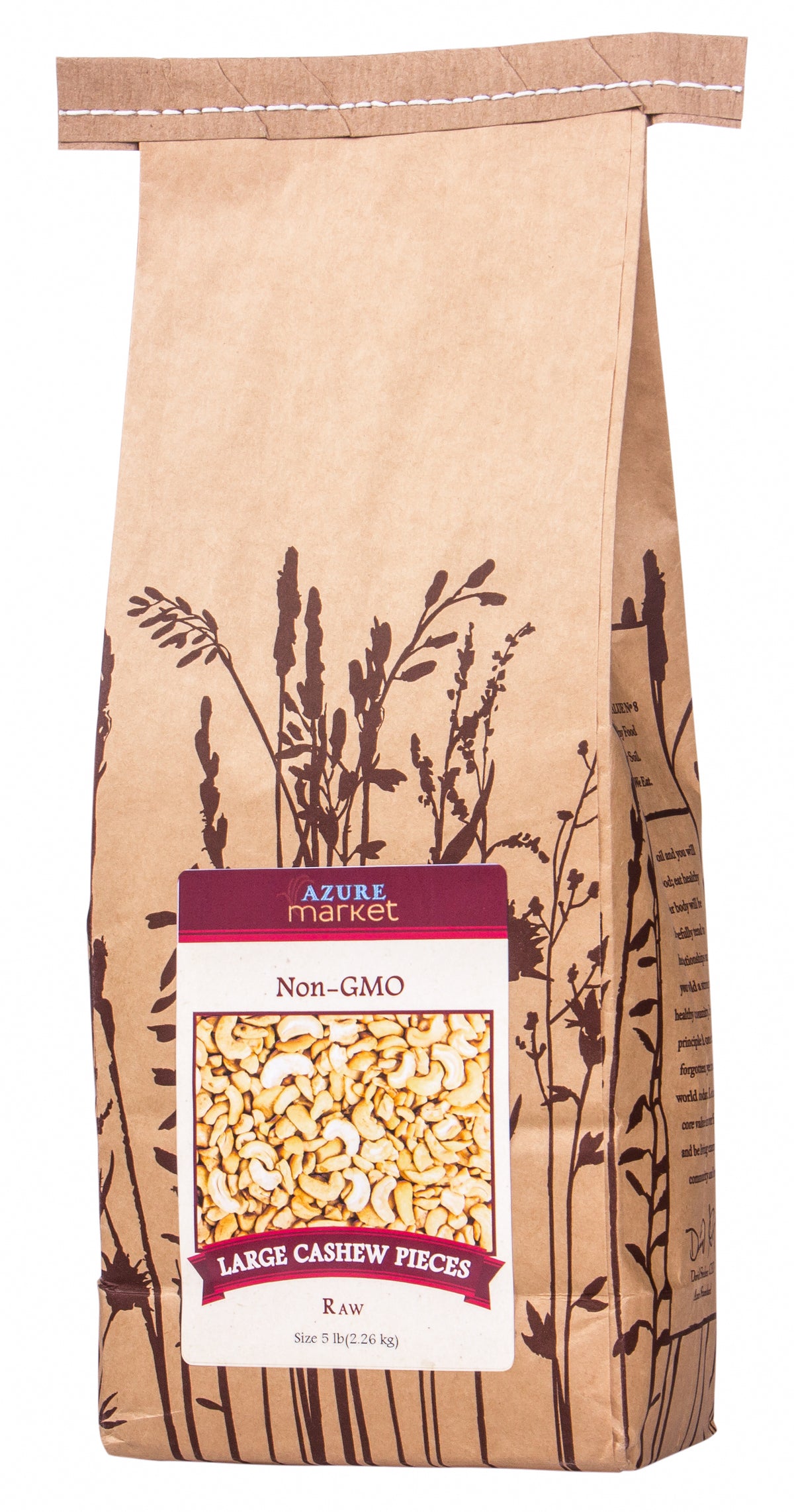 @Cashews, Raw, Large White Pieces