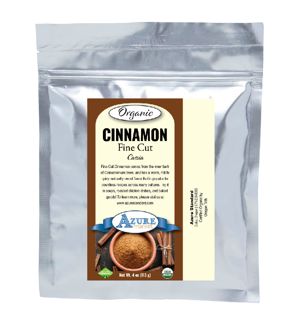 Cinnamon, Fine Cut, Organic